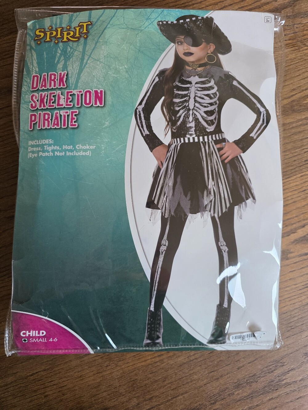 Skeleton Pirate Girls Costume!
